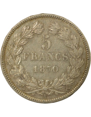 Céres - Demeter Cérès - 5 Francs Argent