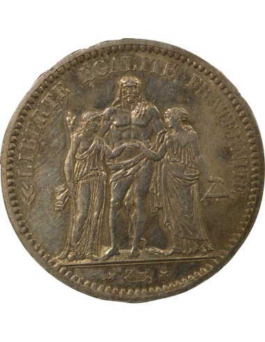 Hercule - 5 Francs Argent - 1872 A Paris 5 francs Argent 1872 A - Paris