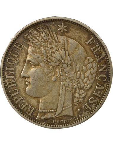 avec Légende - 1870 A Paris 5 francs Argent 1870 A - Paris