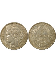 Céres - Demeter Cérès - 5 Francs Argent