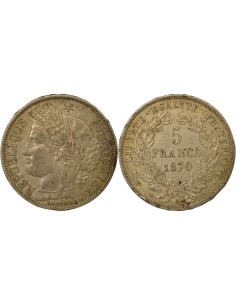 Céres - Demeter Cérès - 5 Francs Argent