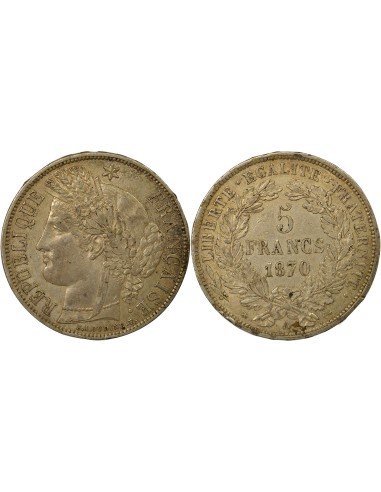 Céres - Demeter Cérès - 5 Francs Argent