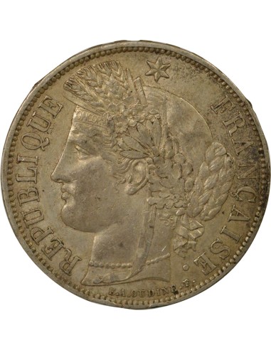 avec Légende - 1870 A Paris 5 francs Argent 1870 A - Paris