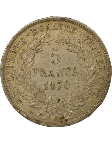 Céres - Demeter Cérès - 5 Francs Argent