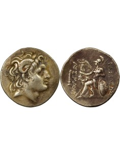 Grèce (Thrace) Lysimaque Lysimaque - Tétradrachme Argent - 297 / 281 Av JC Lampsaque 1 tétradrachme Argent 297-281 Av JC Lampsaq