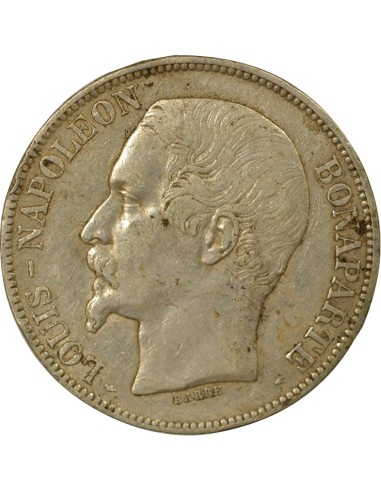 Napoléon III Louis Napoléon Bonaparte - 5 Francs Argent - 1852 A Paris 5 francs Argent 1852 A - Paris