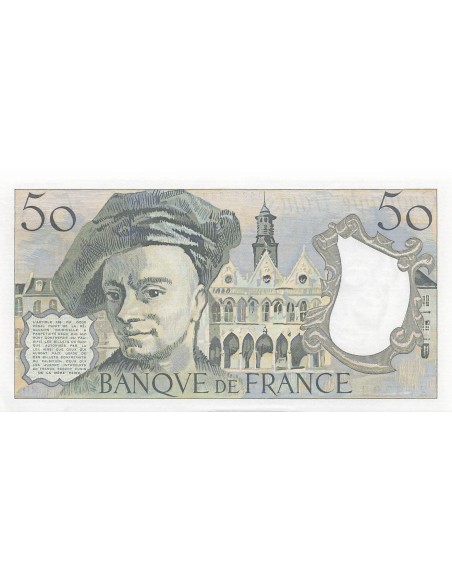 Quentin de la Tour 50 Francs - Quentin de la Tour - 1984 - Série J.39 50 francs 1984