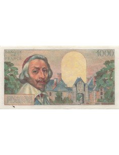 1000 Francs Richelieu - 07-04-1955 - Série Z.136 1000 francs 1955 2