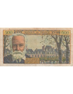 Victor Hugo 500 Francs - Victor Hugo - 05-12-1957 - Série U.83 500 francs 1957 2