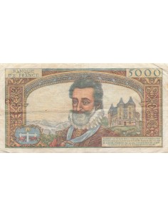 5000 Francs Henri IV - 06-03-1958 - Série L.46 5000 francs 1958 2