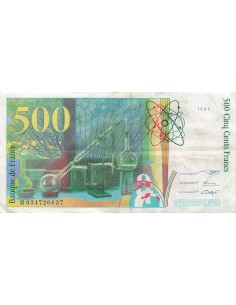 500 Francs Pierre et Marie Curie - 1995 - Série M.034 500 francs 1995 2