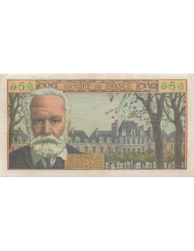 Victor Hugo 5 NF - Victor Hugo - 02-07-1959 - Série A.10 5 nf 1959