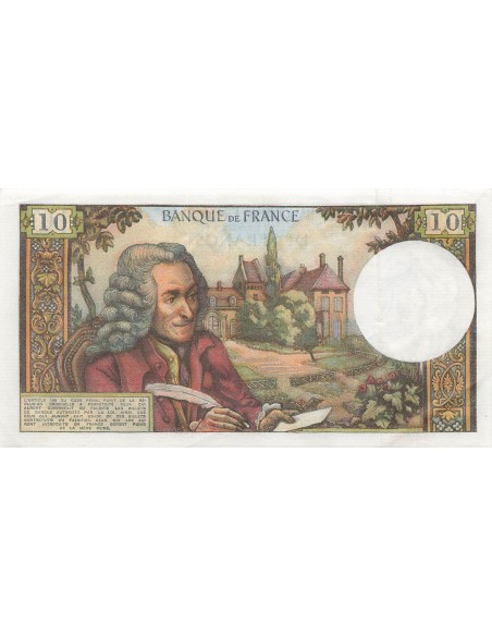 10 Francs Voltaire - 02-12-1971 - Série F.723 10 francs 1971