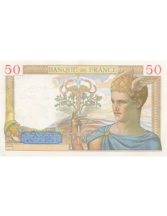 50 Francs Cérès - 06-10-1938 - Série N.8551 50 francs 1938 2