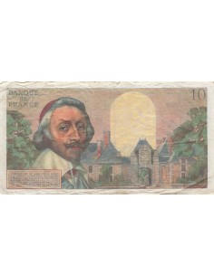10 NF Richelieu - 07-04-1960 - Série G.69 10 nf 1960 2