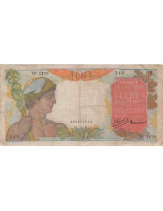 Indo-Chine Fr. 100 Piastres - ND (1947-1954) - P.82 100 piastres 1947