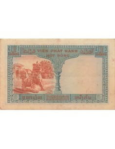 Indo-Chine Fr. 1 Piastre - Vietnam - ND (1954) - P.105 1 piastre 1954 2