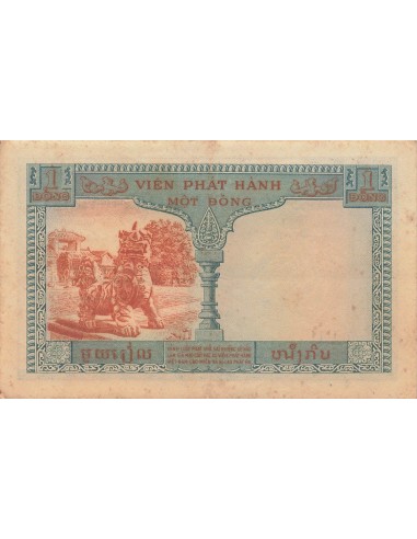 Indo-Chine Fr. 1 Piastre - Vietnam - ND (1954) - P.105 1 piastre 1954