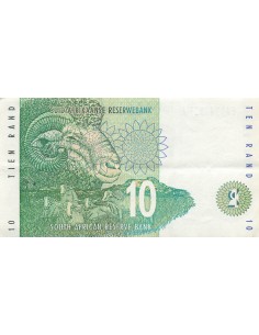 Afrique du Sud 10 Rand - Rhinoceros - ND (1993) - P.123 10 rand 1993 2
