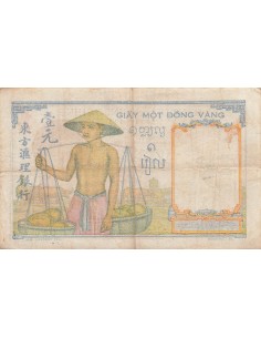 Indo-Chine Fr. 1 Piastre - ND (1936) - P.54 1 piastre 1936 2