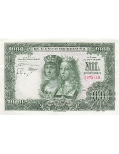 Espagne 1000 Pesetas - Rois catholiques - 1957 - P.149 1000 pesetas 1957
