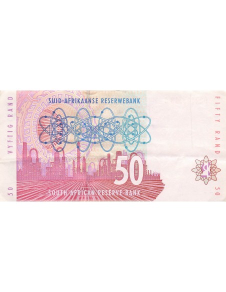 Afrique du Sud 50 Rand - Lion - ND (1992) - P.125 50 rand 1992