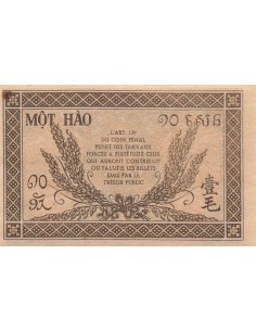 Indo-Chine Fr. 10 Cents - ND (1942) - P.89 10 cents 1942 2
