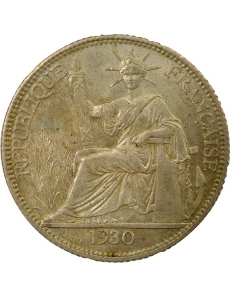 Indo-Chine Fr. French Indochina - 20 Cent silver 1930 20 centimes Argent 1930 A Paris