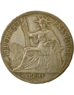 Indo-Chine Fr. Indochine Française - 20 Centiemes Argent 1930 20 centimes Argent 1930 A Paris 2