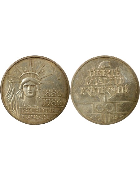 100 Francs Statue de la Liberté