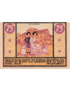 Allemagne 75 Pfennig - Rudolstadt - Notgeld - 1921 75 pfennig 1921 2