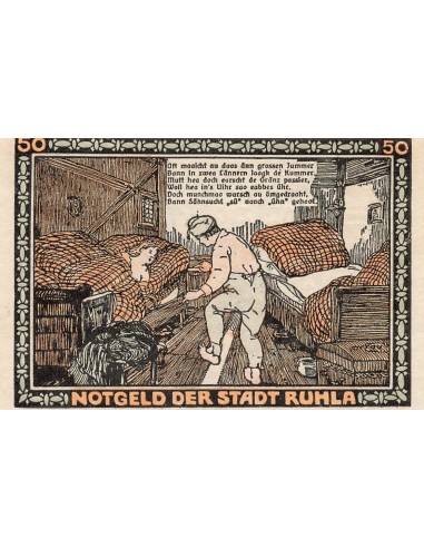 Allemagne 50 Pfennig - Ruhla - Notgeld - 1921 50 pfennig 1921