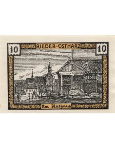 Allemagne 10 Pfennig - Rieder - Notgeld - 1921 10 pfennig 1921 2