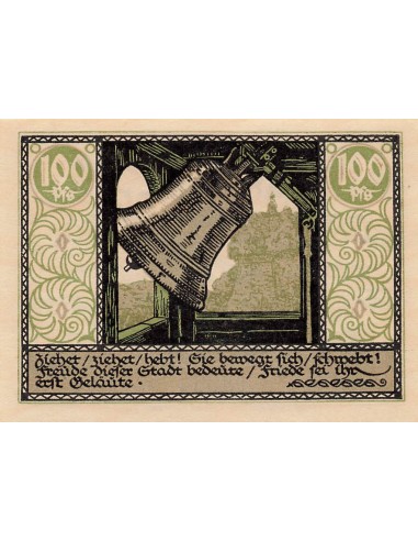 Allemagne 100 Pfennig - Rudolstadt - Notgeld - 1921 100 pfennig 1921