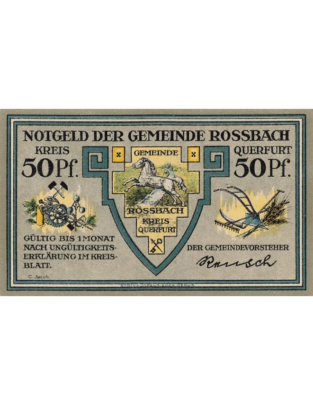 Allemagne 50 Pfennig - Rossbach - Notgeld 50 pfennig