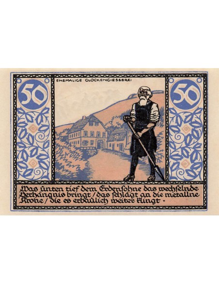 Allemagne 50 Pfennig - Rudolstadt - Notgeld - 1921 50 pfennig 1921