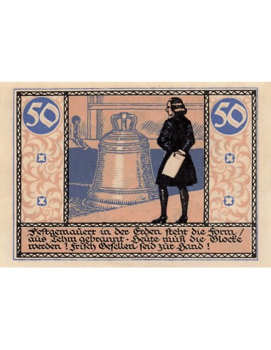 Allemagne 50 Pfennig - Rudolstadt - Notgeld - 1921 50 pfennig 1921