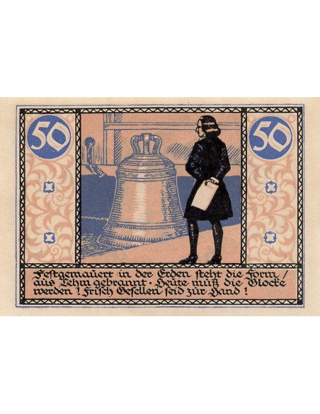Allemagne 50 Pfennig - Rudolstadt - Notgeld - 1921 50 pfennig 1921