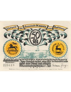 Allemagne 50 Pfennig - Rossla - Notgeld - 1921 50 pfennig 1921