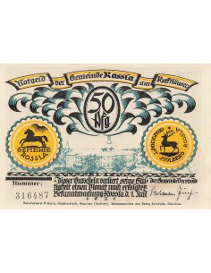 Allemagne 50 Pfennig - Rossla - Notgeld - 1921 50 pfennig 1921