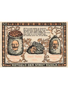 Allemagne 50 Pfennig - Ruhla - Notgeld - 1921 50 pfennig 1921 2