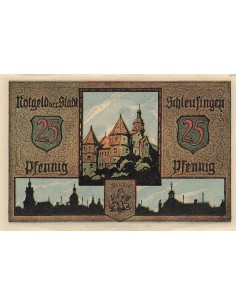 Allemagne 25 Pfennig - Schleusingen - Notgeld 25 pfennig 2