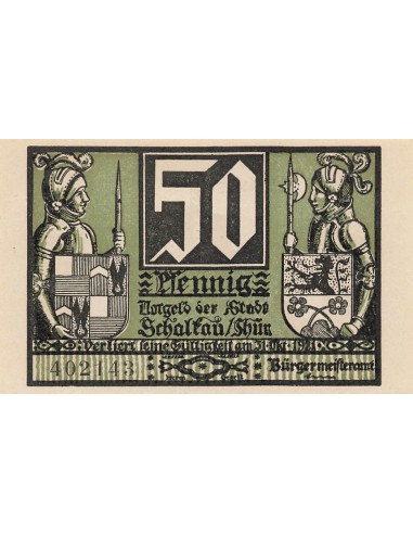 Allemagne 50 Pfennig - Schalkau - Notgeld 50 pfennig