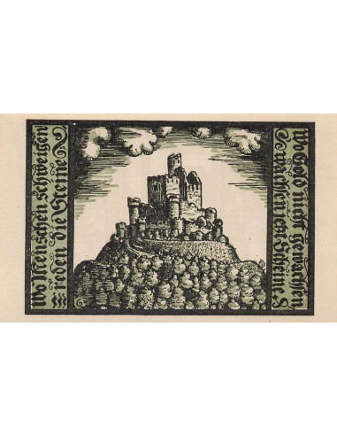 Allemagne 50 Pfennig - Schalkau - Notgeld 50 pfennig
