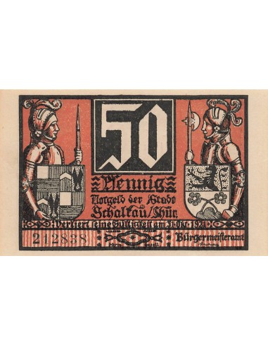 Allemagne 50 Pfennig - Schalkau - Notgeld 50 pfennig