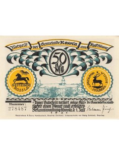 Allemagne 50 Pfennig - Rossla - Notgeld - 1921 50 pfennig 1921