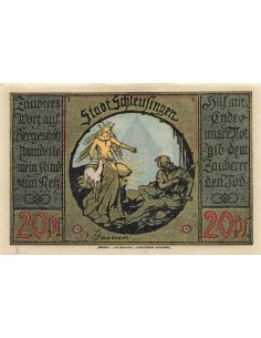 Allemagne 20 Pfennig - Schleusingen - Notgeld 20 pfennig