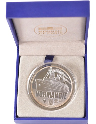 10 Euro argent BE - Normandie - 2014 - avec coffret et certificat 10 euros Argent 2002