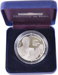 100 Francs argent BE - Appel du 18 Juin - 1994 - avec coffret et certificat 100 francs Argent 1994