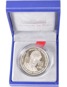 100 Francs argent BE - De Hauteclocque - 1994 - avec coffret et certificat 100 francs Argent 1994